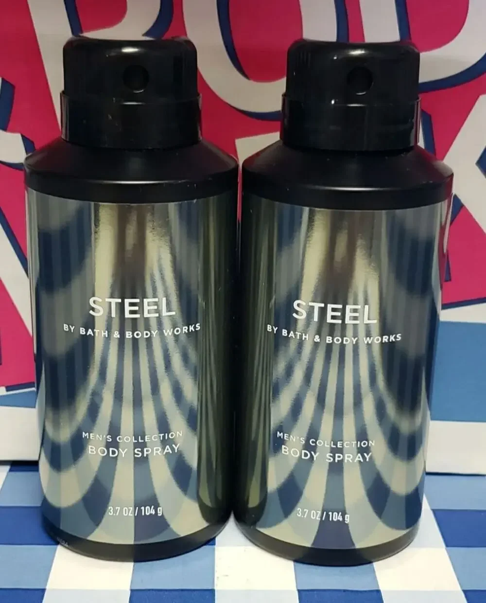 BBW Steel Mens Collection Body Sprays - Set of 2